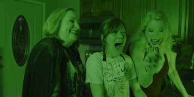 (Kimberly and Angelica laughing) - Night of the Dead Sorority Babes