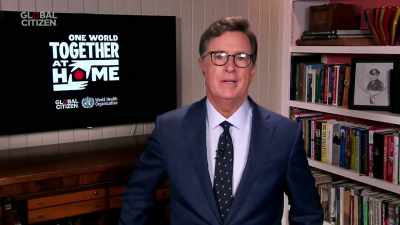 >> Kimmel: THIS EFFORT HAS
ALREADY RAISED MORE $50 MILLION - One World: Together at Home
