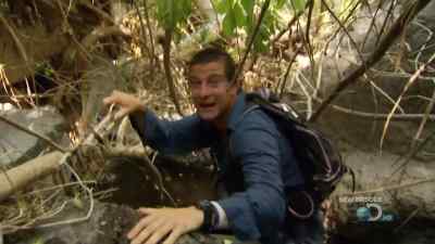 KIND OF A PRETTY IMPOSING
PLACE, EH? - Man vs. Wild