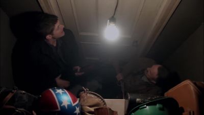 Kind of a tight fit, don't you think? - Supernatural