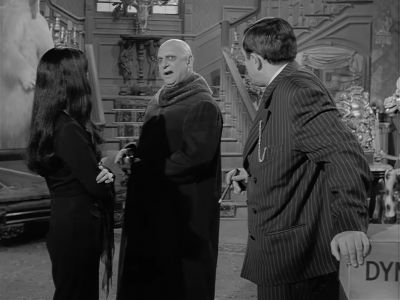 Kind of dark in there. - The Addams Family
