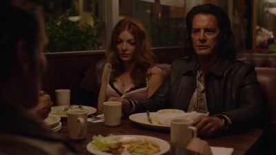 Kind of funny that
she'll only give it to you. - Twin Peaks