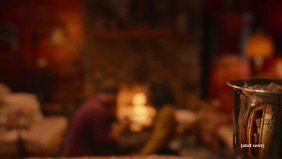 Kinda cheesy, I guess, but, uh, - Adult Swim Yule Log