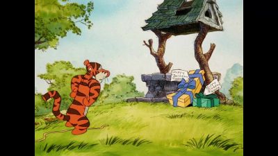 Kinda dumb leavin' presents lyin' around - The New Adventures of Winnie the Pooh