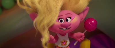 Kinda like you are now, only
teensier and weensier and-- - Trolls Band Together