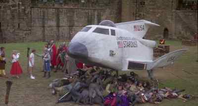 King, take 'em downtown
and book 'em. - Unidentified Flying Oddball