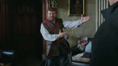 Kings and queens have
danced its floors. - A Merry Scottish Christmas