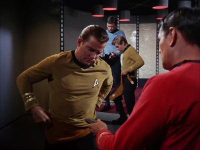 KIRK: Air conditioning. - Star Trek