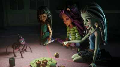 - Kiss Webby!
- (LAUGHTER) - Monster High: Electrified