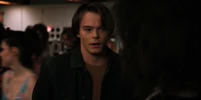 Kiss? The band. - No, no, no. - Get off. - No, you've had enough, okay? - Screw you! Nance, I'm seri - Stranger Things