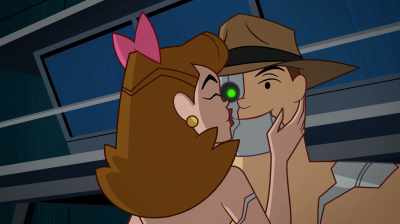 (KISSES NOISILY) - Justice League Action