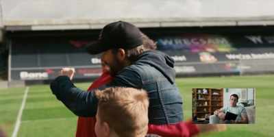 Kissing babies.
Hugging everybody. Why not? - Welcome to Wrexham