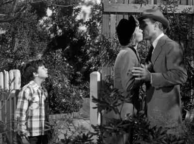 Kissing spreads germs - The Fuller Brush Girl