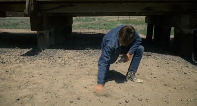 Kit spun the bottle leaving to fate which direction we should take - Badlands