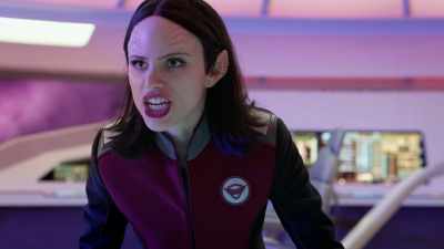 Kitan to engineering.
Do you read me? - The Orville