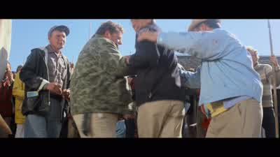 Kneel down, just like in high school. - Jaws