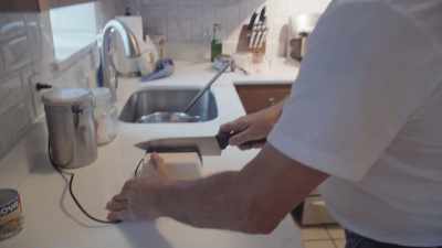 (KNIFE SHARPENER WHIRRING) - How To with John Wilson