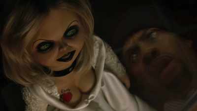 [Knife slices] - Doc of Chucky