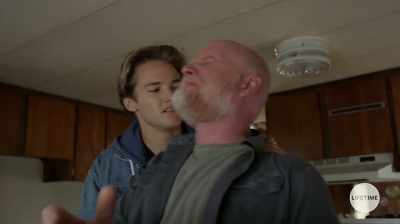 (knife stabbing)
(Boom wincing) - Sleeping With My Student