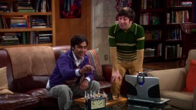 Knight to Queen's Bishop 5. - The Big Bang Theory
