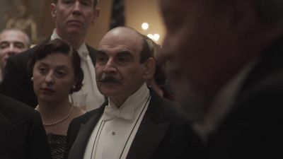 Knight to queen's bishop three. - Agatha Christie's Poirot