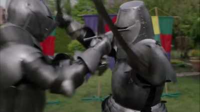 ["KNIGHTS" GRUNTING] - Garage Sale Mystery: Murder Most Medieval