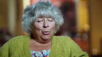 Knobs are people
who wear green wellies - Miriam Margolyes: Australia Unmasked