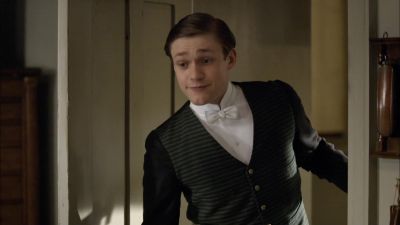 (knock at door, door opens) - Downton Abbey