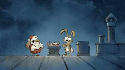 Knock three times
when the coast is clear, - The Big Bad Fox and Other Tales