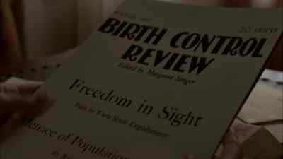 - (KNOCKING AT DOOR)
- MARGARET: (SIGHS) Yes? - Boardwalk Empire