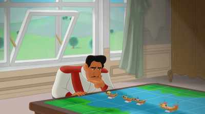 [knocking at door] - Curious George: Royal Monkey