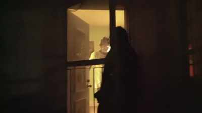 [knocking on door] - Inmate to Roommate
