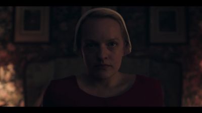 [knocking on door] - The Handmaid's Tale
