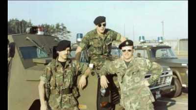 Knocking on his door was
Lieutenant Bruce England, - Truth Hunter
