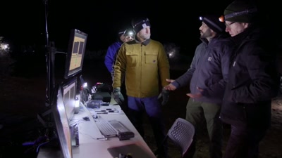 Knocking with this
massive amount of energy - Beyond Skinwalker Ranch