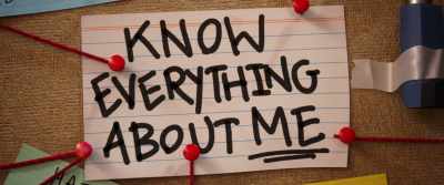 "Know
everything about me." - Ron's Gone Wrong