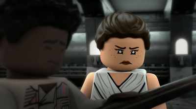 Knowledge and training, a Jedi needs. Yes. - LEGO Star Wars Holiday Special