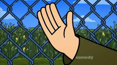[knuckles crack]
[music] - Corner Gas Animated