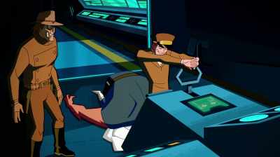 (KNUCKLES CRACKING) - Justice League Action