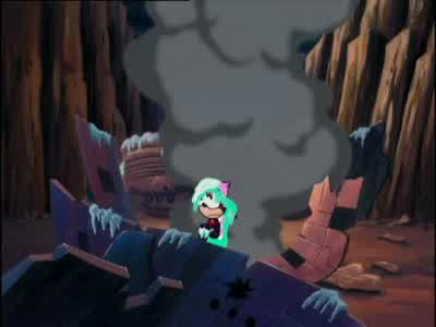 Knuckles: NOW, TO DISSOLVE THAT GLUE. - Underground
