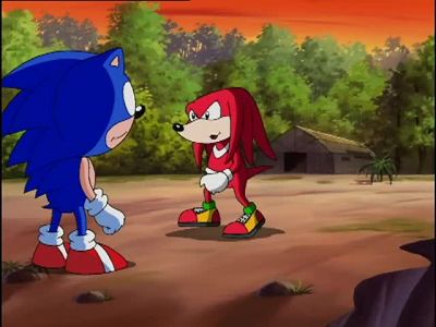KNUCKLES SONIC MANIC SONIA - Sonic Underground