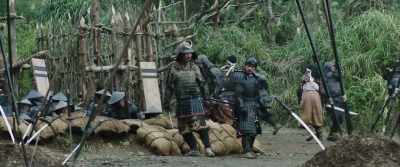 Kobayakawa's troops
annihilated Otani's men - Sekigahara