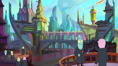 KORVO Planet Shlorp was a perfect utopia - Solar Opposites