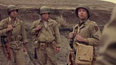 Kraut armor has broken through
the lines at Sidi Bouzid. - Thousand Yard Stare
