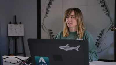 Krijg je een beter idee
van wat hij doet. - Return of the White Shark