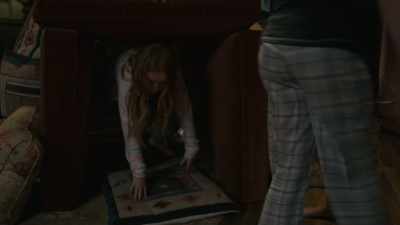 - KRISTEN: Let's go.
- (CHATTER CONTINUES) - Evil