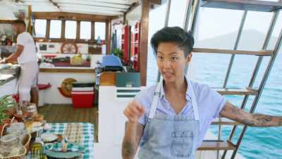 KRISTEN: When I
tasted these scallops, - Restaurants at the End of the World