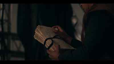 [Kristian gasps] The new Bible. - Warrior Nun