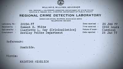 KRISTINE'S AUTOPSY
REVEALS SIMILARITIES - Children of the Snow