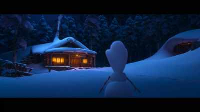 KRISTOFF: (SINGING)
Reindeers are better than people - Once Upon a Snowman
